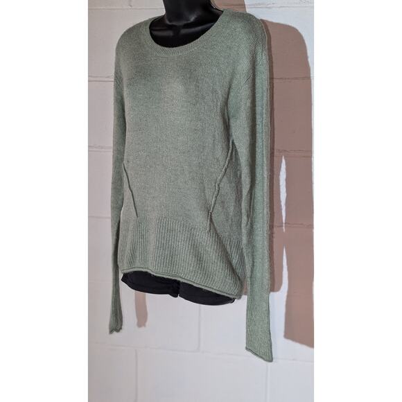 L.O.G.G. H&M Knit Sweater Ribbed Hem Wool Blend Long Sleeve Pullover Top Xsmall - Picture 2 of 5